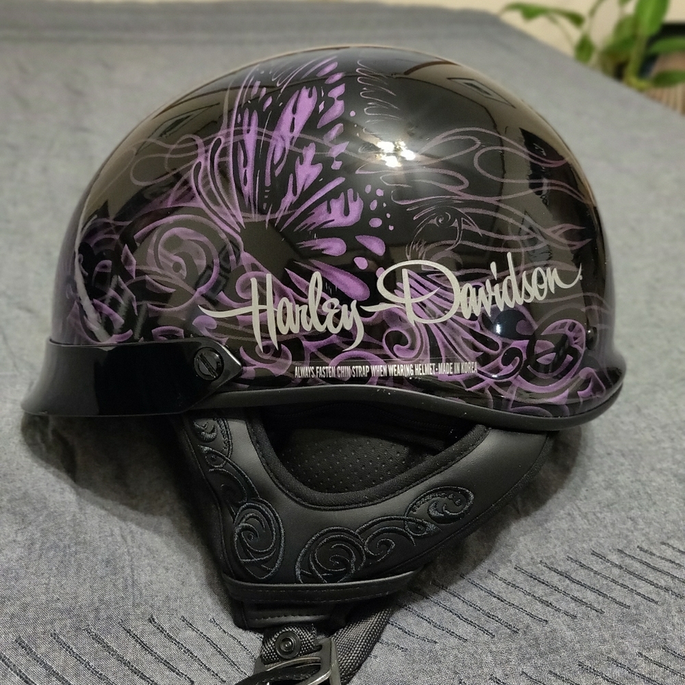 Harley Davidson Fly-By Ultra Light J02 Half Helmet